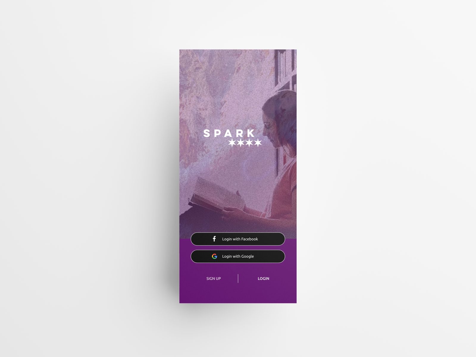 Chicago Public Library Spark screens